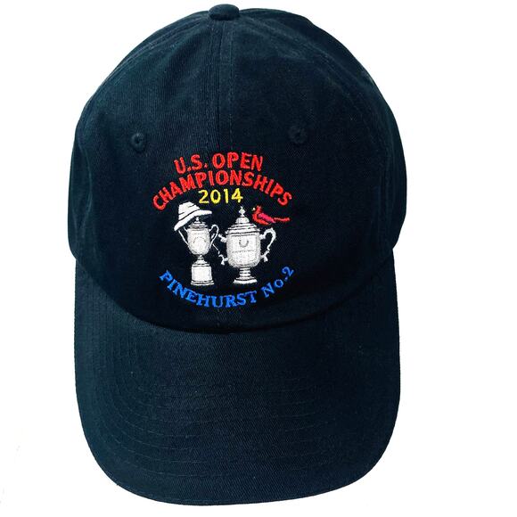 NEW USGA 2014 U.S. Open Championships Pinehurst No.2 Golf Cap Adjustable - Picture 1 of 5